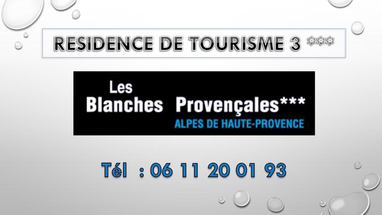 Les Blanches Provençales Acomodação com café da manhã Selonnet Exterior foto